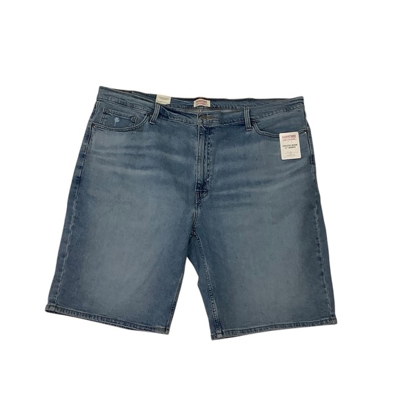 NWT Signature By Levi’s Jean Shorts Sz 44 - Picture 1 of 6